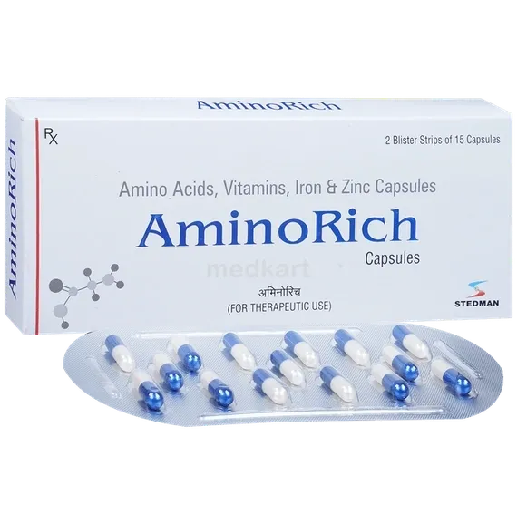 aminorich capsule 15's